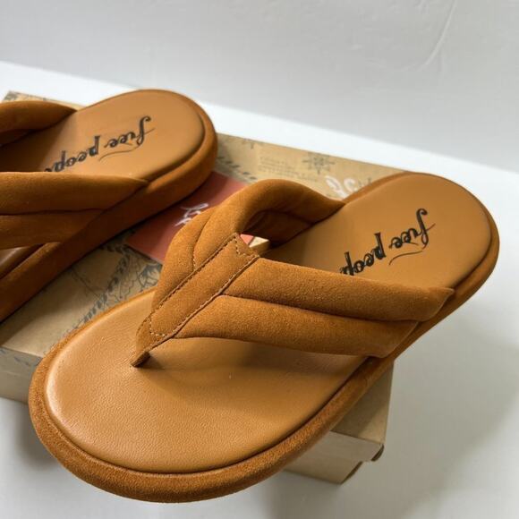 Free People Wonderland Thong Sandals Sz 36.5 - Picture 3 of 10